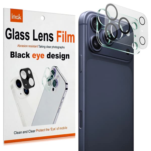 IMAK Kameraskydd Härdat Glas för iPhone 18 Pro Max - Transparent