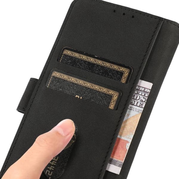 SKALO KHAZNEH Flip Cover til iPhone 17e - Sort