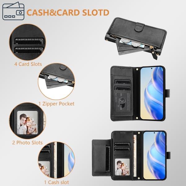 SKALO OnePlus 15 8-RUM Flip Cover - Sort