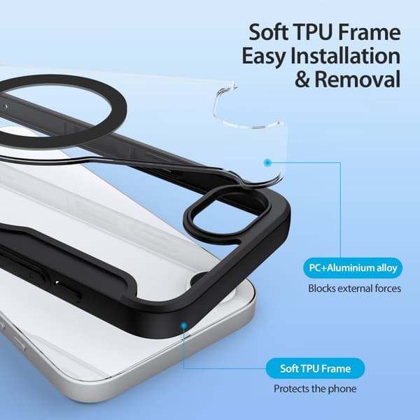DUX DUCIS Skin X Pro Flip Cover til iPhone 17e - Sort