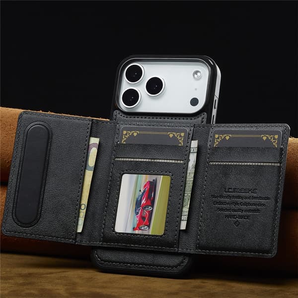 SKALO LC.IMEEKE L5 Cover til iPhone 18 Pro Max - Sort