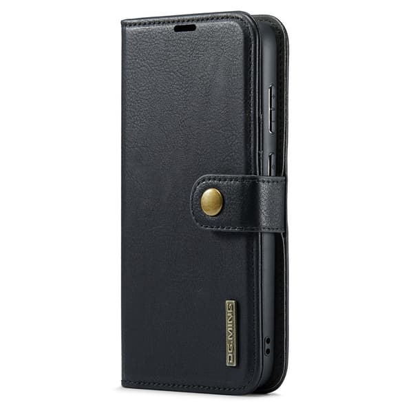 DG MING 2-i-1 Magnet Flip Cover til Samsung Galaxy S26+ - Sort