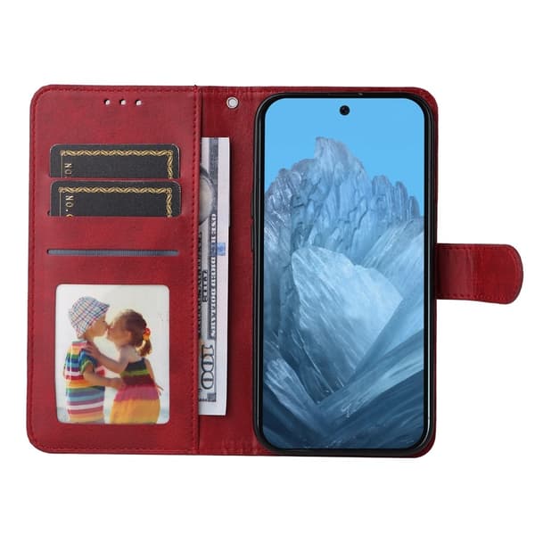 SKALO Google Pixel 10 Pro PU-läder Plånboksfodral