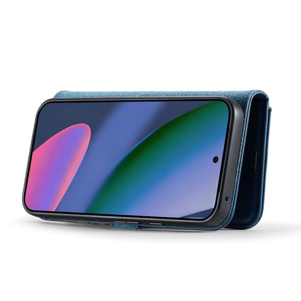 DG MING 2-i-1 Magnet Plånboksfodral för Google Pixel 11 Pro XL - Blå