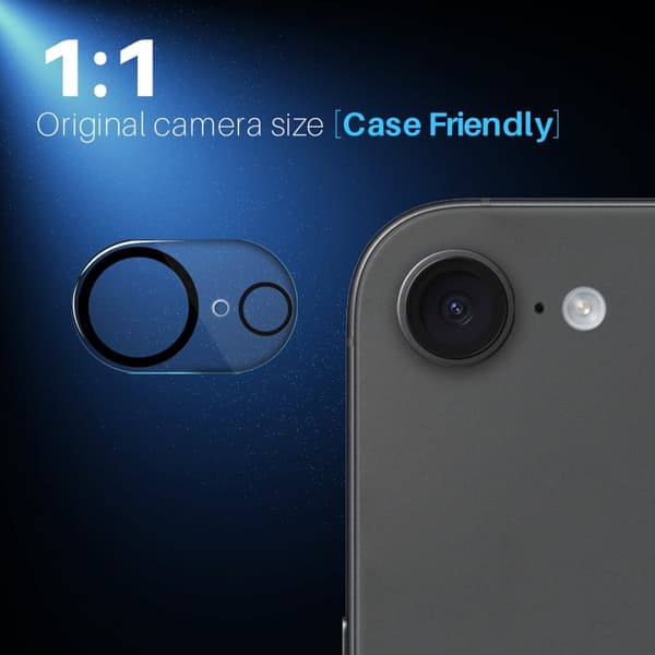 SKALO NORTHJO Kameraskydd för iPhone 17e - Transparent