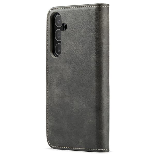 DG MING Samsung S25 FE 2-i-1 Magnet Plånboksfodral - Grå