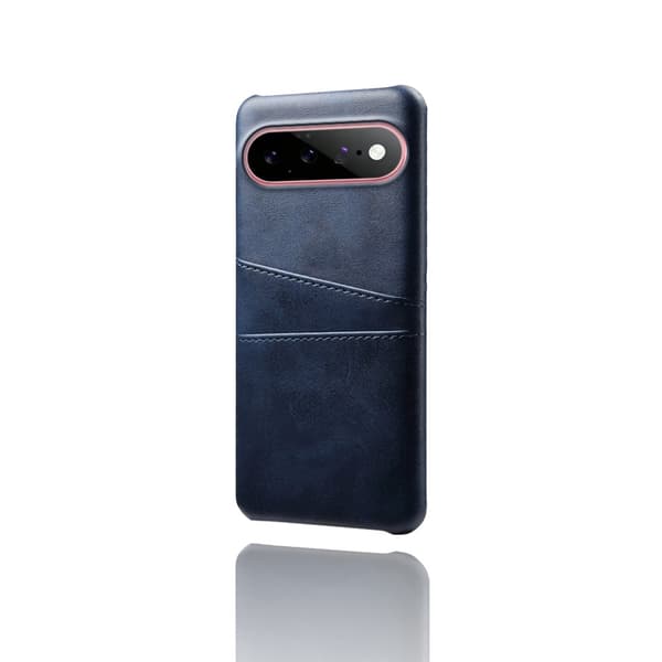 SKALO PU-Læder Kortholder Cover til Google Pixel 11 - Blå