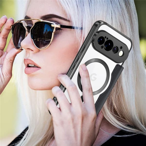 SKALO Slim Cover til Google Pixel 11 Pro - Sort