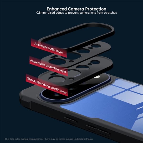XUNDD Beatle Series Cover til Google Pixel 11 Pro XL - Sort
