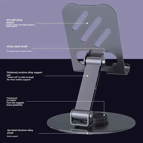 SKALO Desktop Puhelinteline 360 - Harmaa