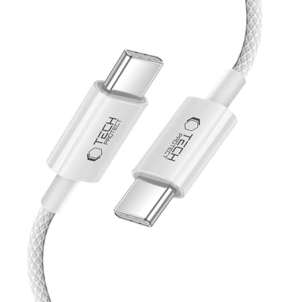 Tech-Protect Ultraboost Lite USB-C-kabel 60W 2m - Cool Grey