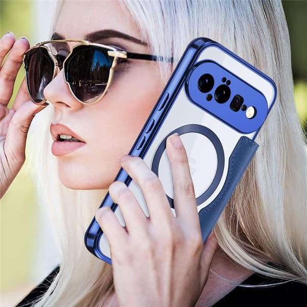 SKALO Slim Cover til Google Pixel 11 - Blå