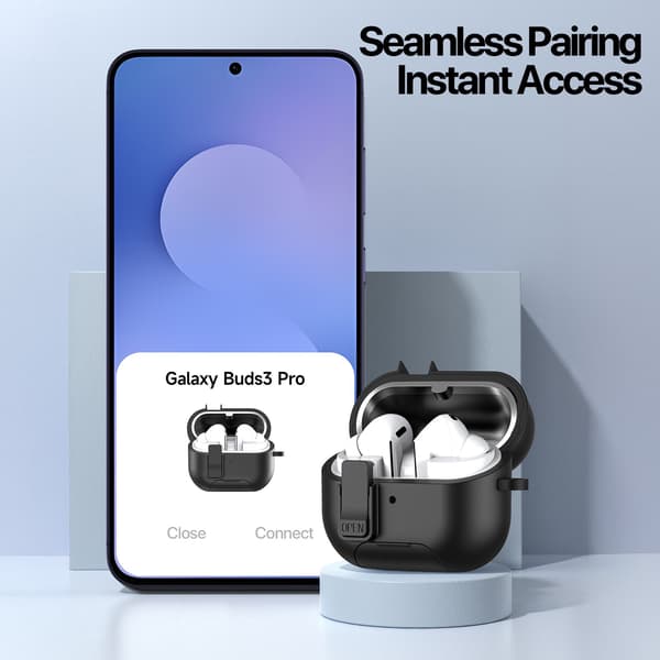 DUX DUCIS SECQ Series Cover til Samsung Galaxy Buds3 - Sort