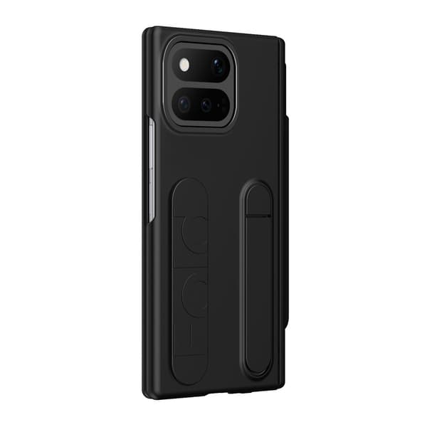 SKALO Multifunktionelt Cover + Hærdet Glas til Google Pixel 11 Pro Fold - Sort
