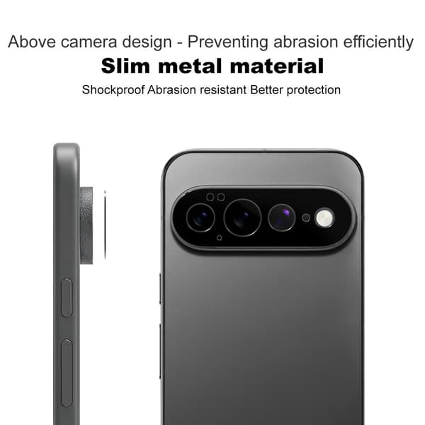 IMAK Kamerabeskyttelse i metal til Google Pixel 11 Pro XL - Sort