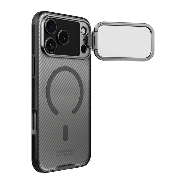 NILLKIN Camshield Prop Magnetic Series Cover til iPhone 18 Pro Max - Sort