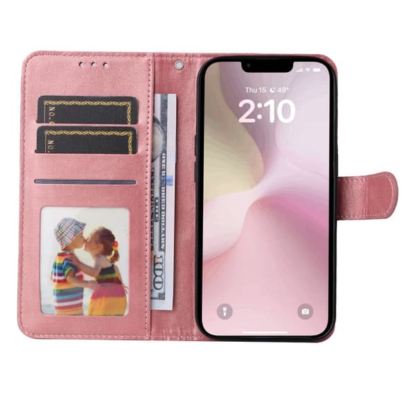 SKALO PU-läder Plånboksfodral för iPhone 17e