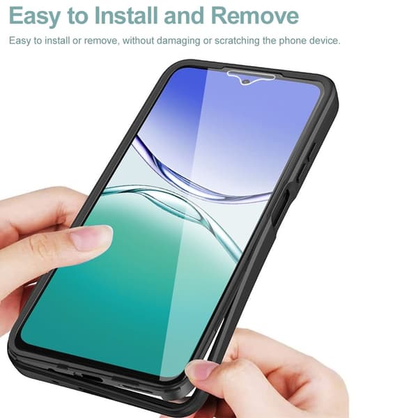 SKALO Samsung A17 360 TPU Cover - Sort