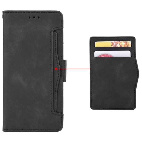 SKALO 6-RUM Flip Cover til iPhone 17e - Sort