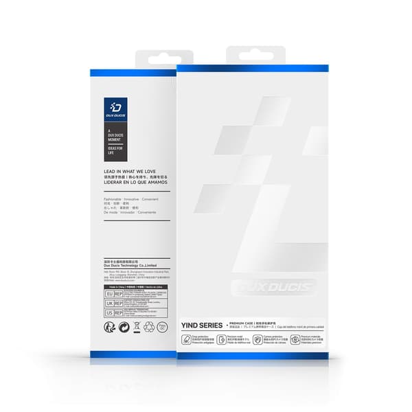DUX DUCIS Yind Series Matt Finish Skal för Google Pixel 11 Pro Fold - Grå