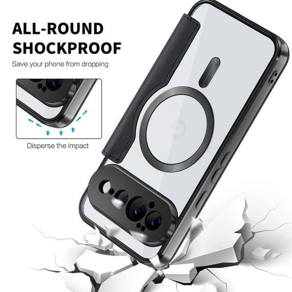 SKALO Slim Cover til Google Pixel 11 Pro XL - Sort