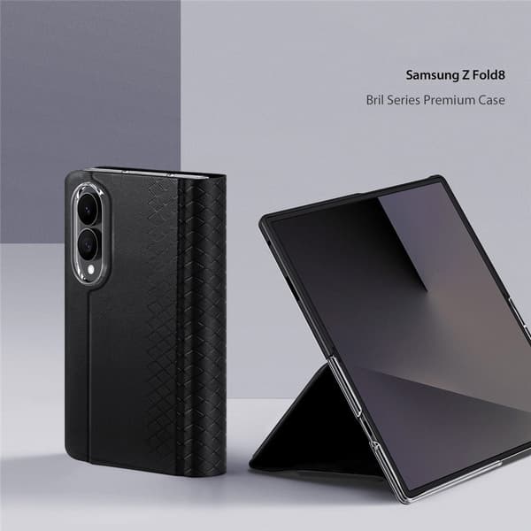 DUX DUCIS Bril Series Cover til Samsung Galaxy Z Fold8 - Sort