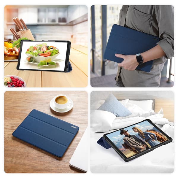 DUX DUCIS Lenovo Tab One DOMO Series Kotelo - Sininen