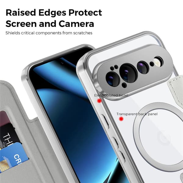 SKALO Slim Fodral för Google Pixel 11 Pro XL - Grå
