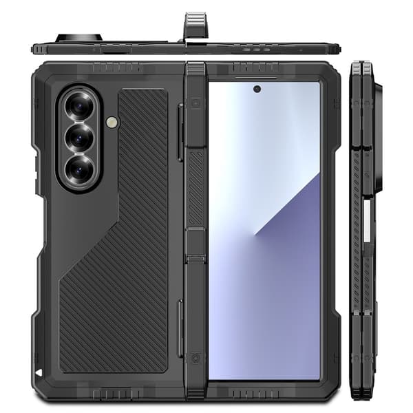 SKALO Samsung Z Fold7 Heavy Armor Cover - Sort