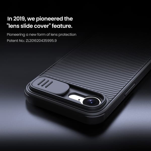 NILLKIN CamShield Pro Series Cover til iPhone 17e - Sort