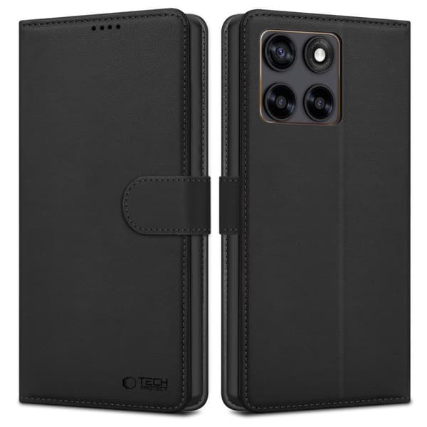 Tech-Protect Wallet Pungcover til Motorola Edge 70 Fusion - Sort