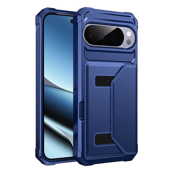 SKALO Armor Kortholder Cover til Google Pixel 11 - Mørkeblå