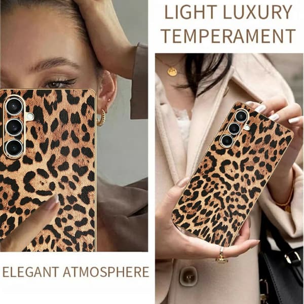 SKALO Leopard Cover til Samsung Galaxy S26 - Leopard