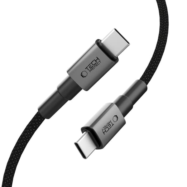 Tech-Protect Ultraboost DNA USB-C-kabel 60W 3A 2m - Iron Grey