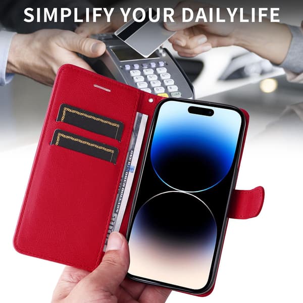 SKALO PU-läder Plånboksfodral för Nothing Phone (4a)