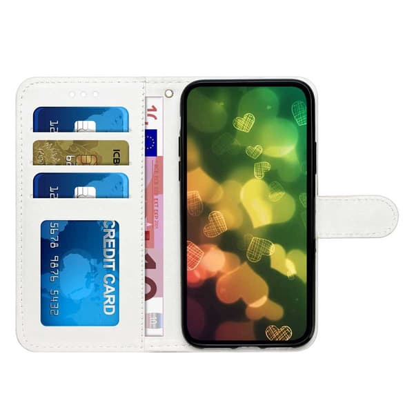 SKALO Leopard PU-Läder Plånboksfodral för Samsung Galaxy A37 5G - Leopard