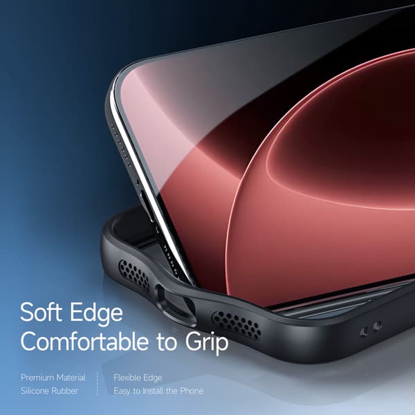 DUX DUCIS Aimo Series Kickstand Cover til iPhone 18 Pro - Sort