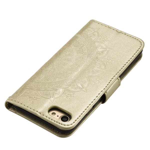 SKALO Mandala Plånboksfodral för iPhone 17e - Guld