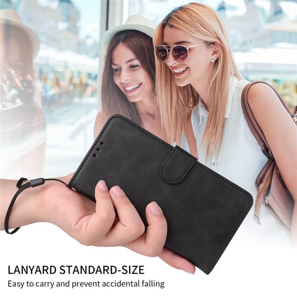 SKALO PU-læder Flip Cover til iPhone 18 Pro Max