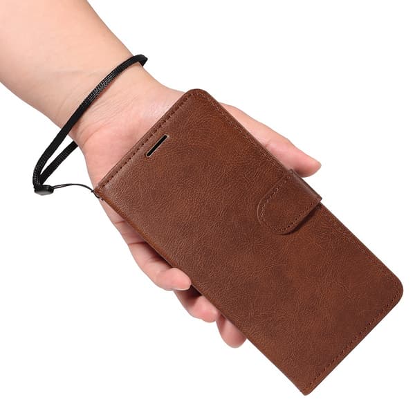 SKALO OnePlus 15 PU-läder Plånboksfodral