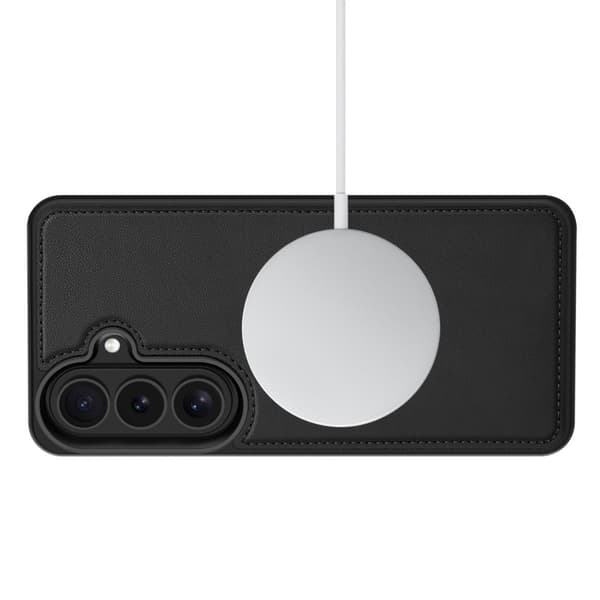 Tech-Protect Wallet MagSafe -lompakkokotelo Samsung Galaxy S26:lle - Musta