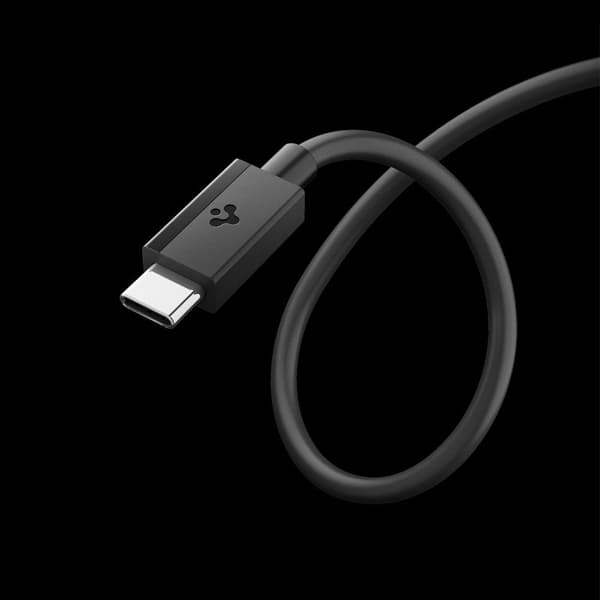 Spigen EB6010CC Essential USB-C-kabel 60W 1m - Sort