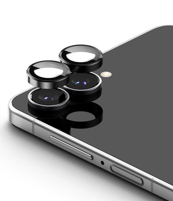2-PAK Ringke Camera Frame Protector Kamerabeskyttelse til Samsung Galaxy Z Flip8 - Sort