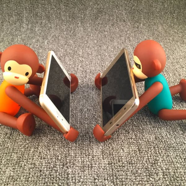 SKALO Universaali Puhelinteline Cool Monkey - Vihreä