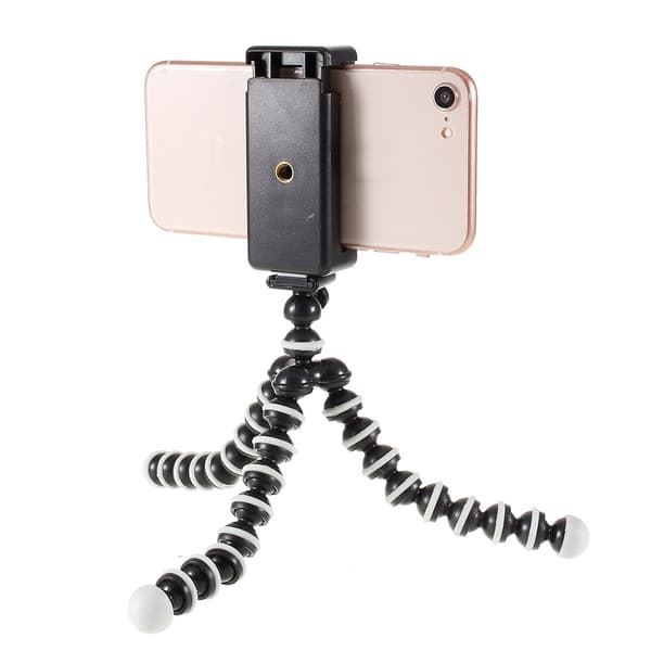 SKALO Blæksprutte Tripod Mobilholder - Sort
