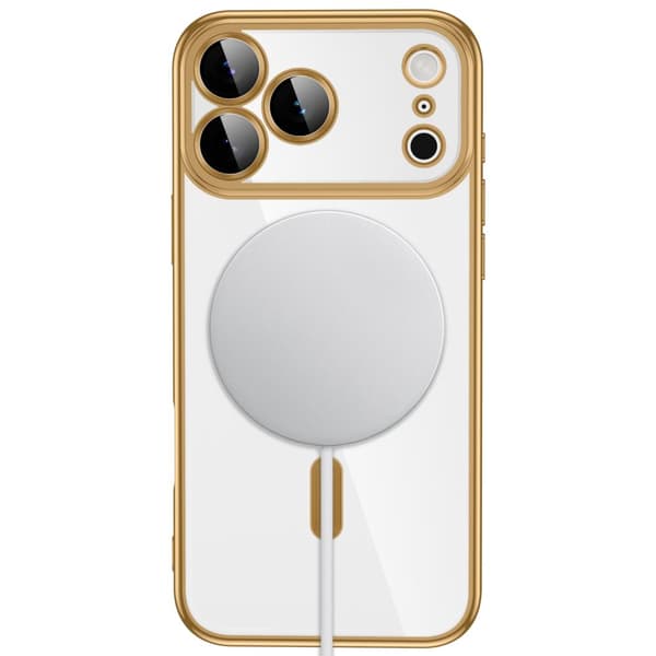 Tech-Protect MagFlex MagSafe Cover til iPhone 18 Pro - Shiny Gold
