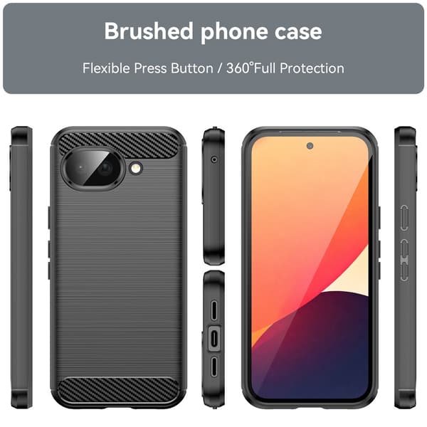 SKALO Armor Carbon Cover til Google Pixel 10a