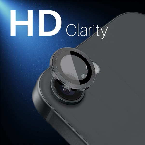 SKALO NORTHJO Kamerabeskyttelse Metalring til iPhone 17e - Sort