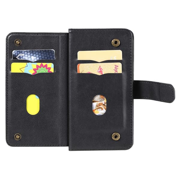 SKALO KT 10-RUM Flip Cover til iPhone 17e - Sort