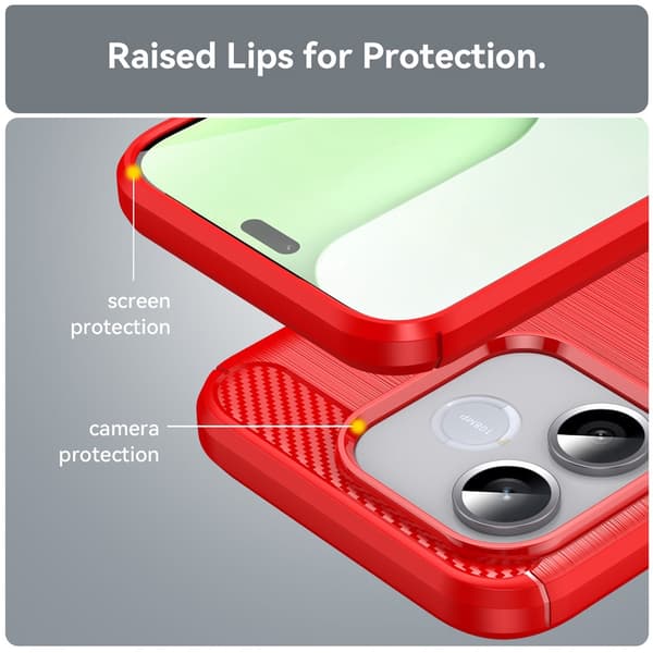 SKALO Armor Carbon Cover til Honor 600 Lite